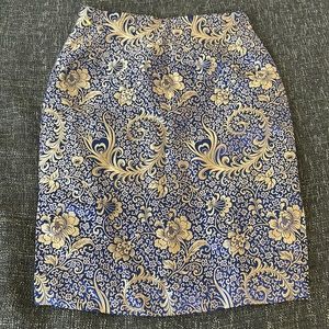 Traditional Chinese Print Skirt